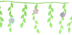 Spring Fling Floral Leaves Banners