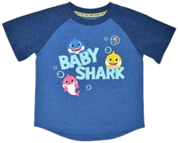 Baby Shark Short Sleeve Tee