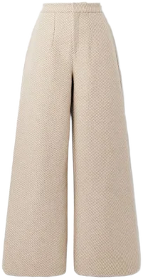 Destree Women's Lenore Striped Wool-blend Wide-Leg Pants