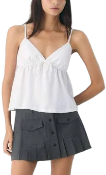 Sunday Best Women's Cottonwhisk Loulou Camisole Blouse