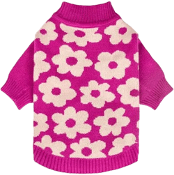 Fitwarm Floral Dog Sweater
