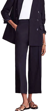 Loft Women's Versa Pure Spun Cropped Stovepipe Pants