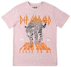Def Leppard Pour Some Sugar On Me Graphic Tee