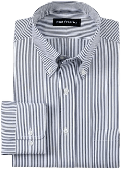 Paul Fredrick Non-Iron Pinpoint Dress Shirt