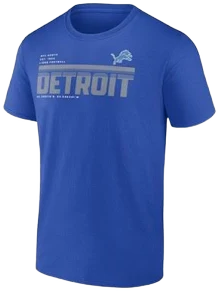 NFL Men's Detroit Lions Bi-Blend T-Shirt