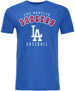 Los Angeles Dodgers Men's Team Logo T-Shirt