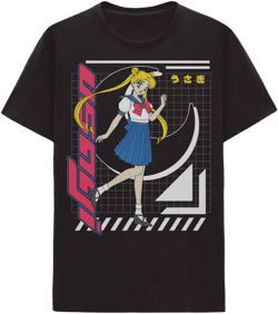 Sailor Moon Usagi Tsukino Double Sided Graphic T-Shirt