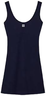 A-line Tennis Dress In Blue
