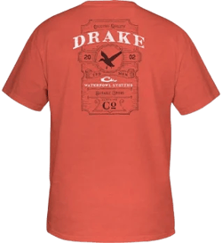 Drake Vintage Logo Short-Sleeve Tee-Shirt