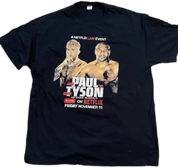 Flux Designs Unisex Jake Paul Vs Mike Tyson T-Shirt