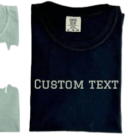 Custom Comfort Colors Shirt Custom Oversized Shirt Personalized Comfort Colors Tees