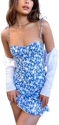 Penny Lane Floral Mini Dress