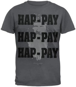 Duck Dynasty Men's Hap- Pay Face T-Shirt