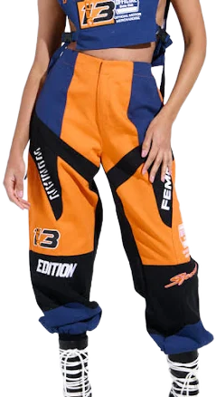 Akira Motos Abstract Jogger Pants