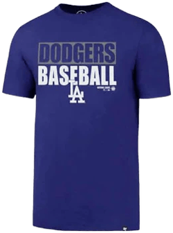 Los Angeles Dodgers Men's '47 Brand Rival T-Shirt