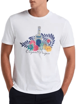 Original Penguin Men's Tequila Graphic Short Sleeve T-Shirt