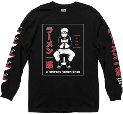 Naruto Shippuden Ichiraku Ramen Shop Long-Sleeve T-Shirt