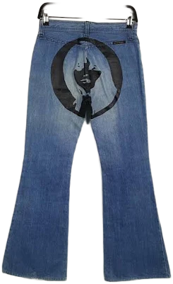 Hysteric Glamour Japanese Brand Bootcut Jeans