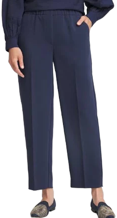Chico's Women's Stretch Crepe Tapered Ankle Pants