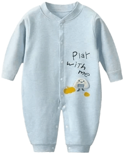 Zmhegw Pajamas Spring Summer Long Sleeved Spring Boneless Sewing Cottonblend Bodysuit Pajamas