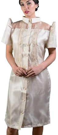 Filipiniana Barong Tagalog Dress