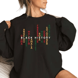 Black History Month Shirt Celebrate School Black History Sweater