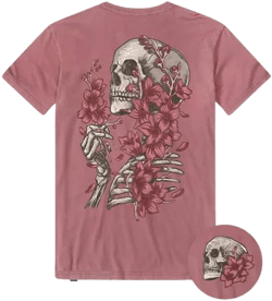 INTO THE AM Men's Eternal Blossom Vintage Graphic T-Shirt
