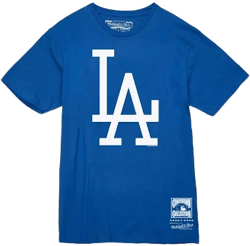 Mitchell & Ness Men's Los Angeles Dodgers Basic Logo 2 Tee