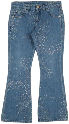 Versace Kids Stars Flared Jeans