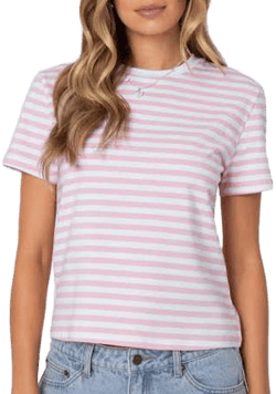 Edikted Women's Callahan Striped T-Shirt