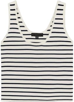 Zara Women's Striped Knit Top