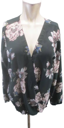 Apt.9 Women's Floral Long Sleeve Wrap