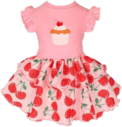 Cherry Cake Dog Dress