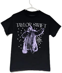 Taylor Swift The Eras Tour Live Photo Stars T-Shirt
