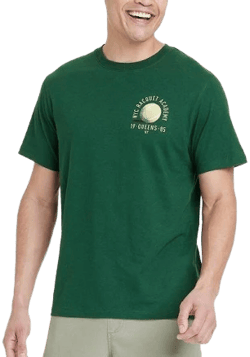 Goodfellow & Co. Men's Tennis Short Sleeve Graphic T-Shirt