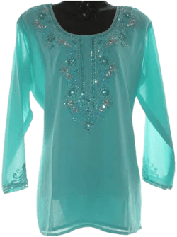 Women's Embroidered Tunic Top