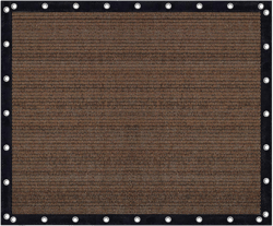 VICLLAX Shade Fabric Sun Shade Cloth Privacy Screen with Grommets for Patio Garden Pergola Cover Canopy 10x12 FT, Mocha 1 0 × 1 2 FT Mocha