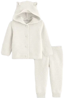 Quince Organic Cotton Sweater Set