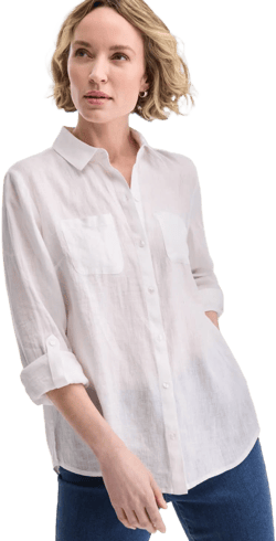 Charter Club Women's Linen Shirt