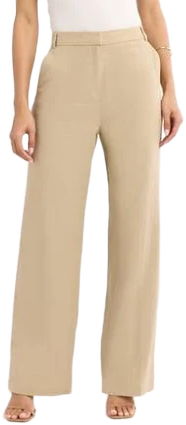 Sofia Jeans Women's Linen Blend Wide Leg Pants