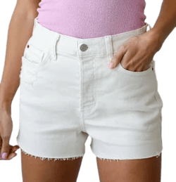 Dress Up Women's High-Rise Denim Shorts