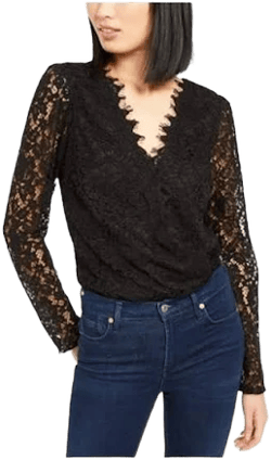 Leyden Womens Lace Bodysuit