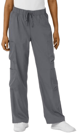 Boundless Women's Classic Wide Leg Cargo Scrub Pants