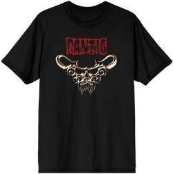 Danzig Men's Skull & Logo T-Shirt