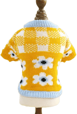 Poshdoglife.com Floral Dog Sweater
