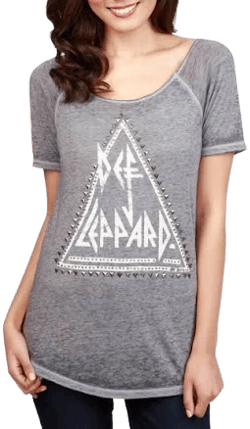 Lucky Brand Def Leppard Studded T-Shirt