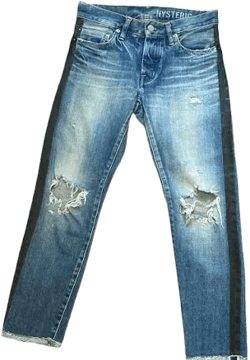 Hysteric Glamour Women's Painted Jeans