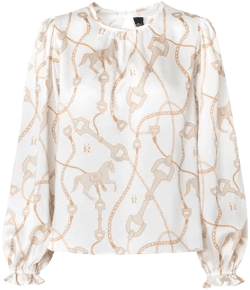 Carmela Chain Blouse