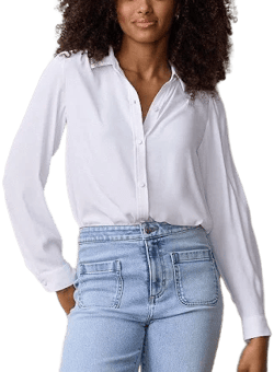 LC Lauren Women's Conrad Button Front Shirt