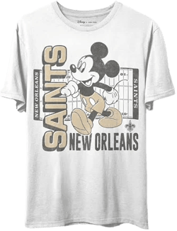Junk Food New Orleans Saints Mickey Field T-Shirt